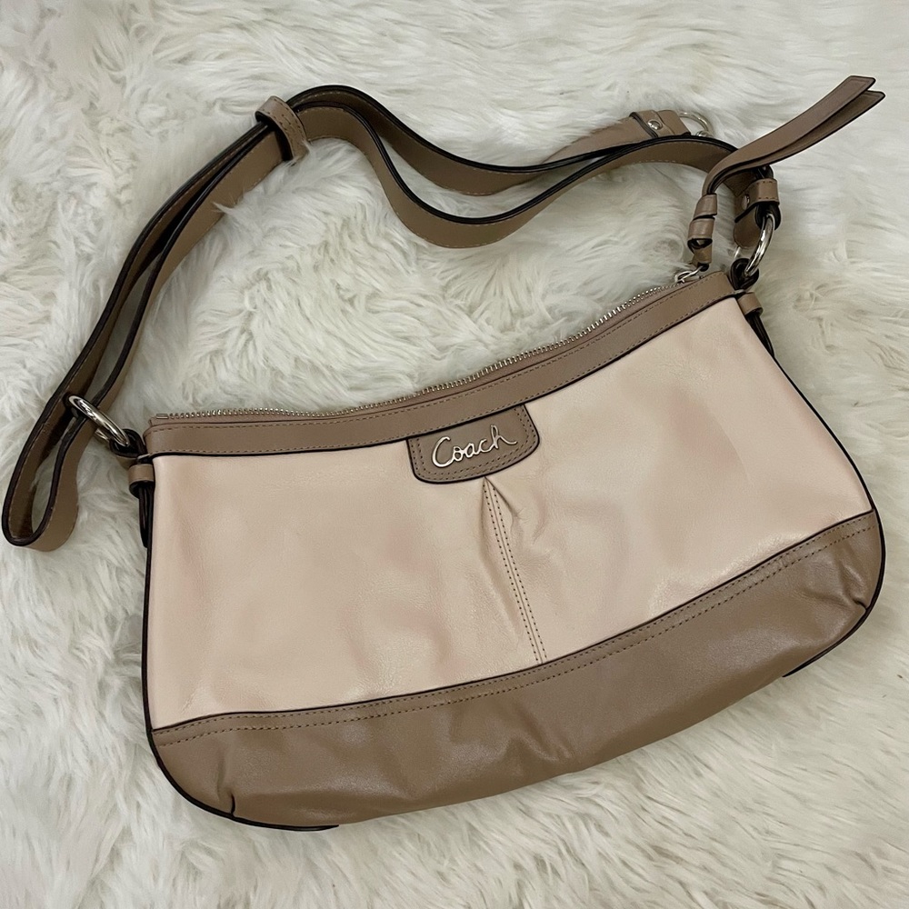 Coach Leather Purse with adjustable strap
